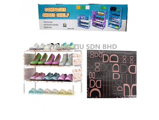 GBY-3#3LAYER SHOE RACK(COMPAGES SHOES SHELF)